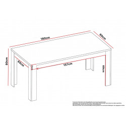Elba 05 table 180cm