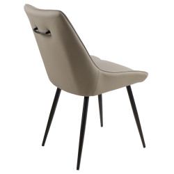 Chaise Lotte Pu taupe