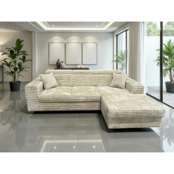 Salon Bertha met bed en...